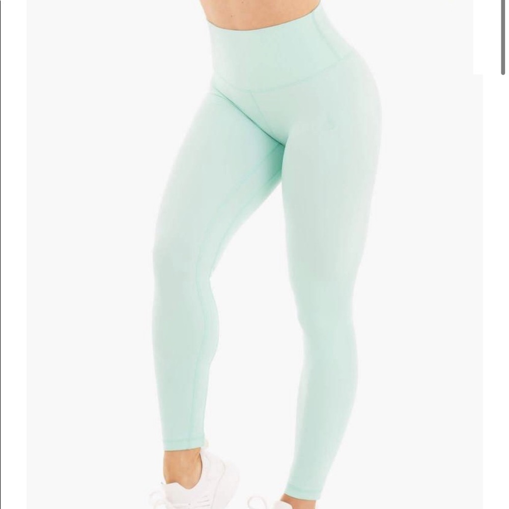 Ryderwear NKD high waisted leggings XS aqua